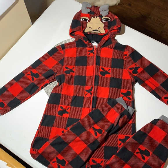 Other - Kids Moose Onesie Pajamas